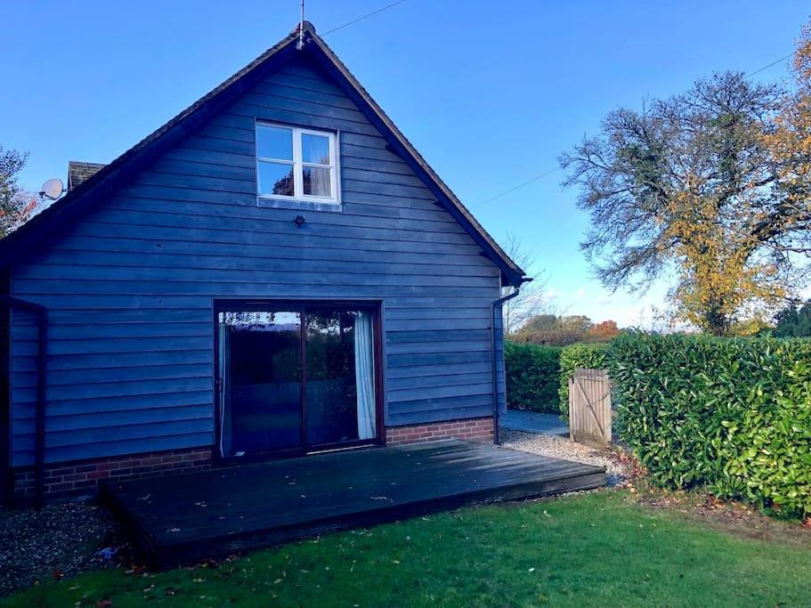 Converted Countryside Barn Inkpen Exterior foto